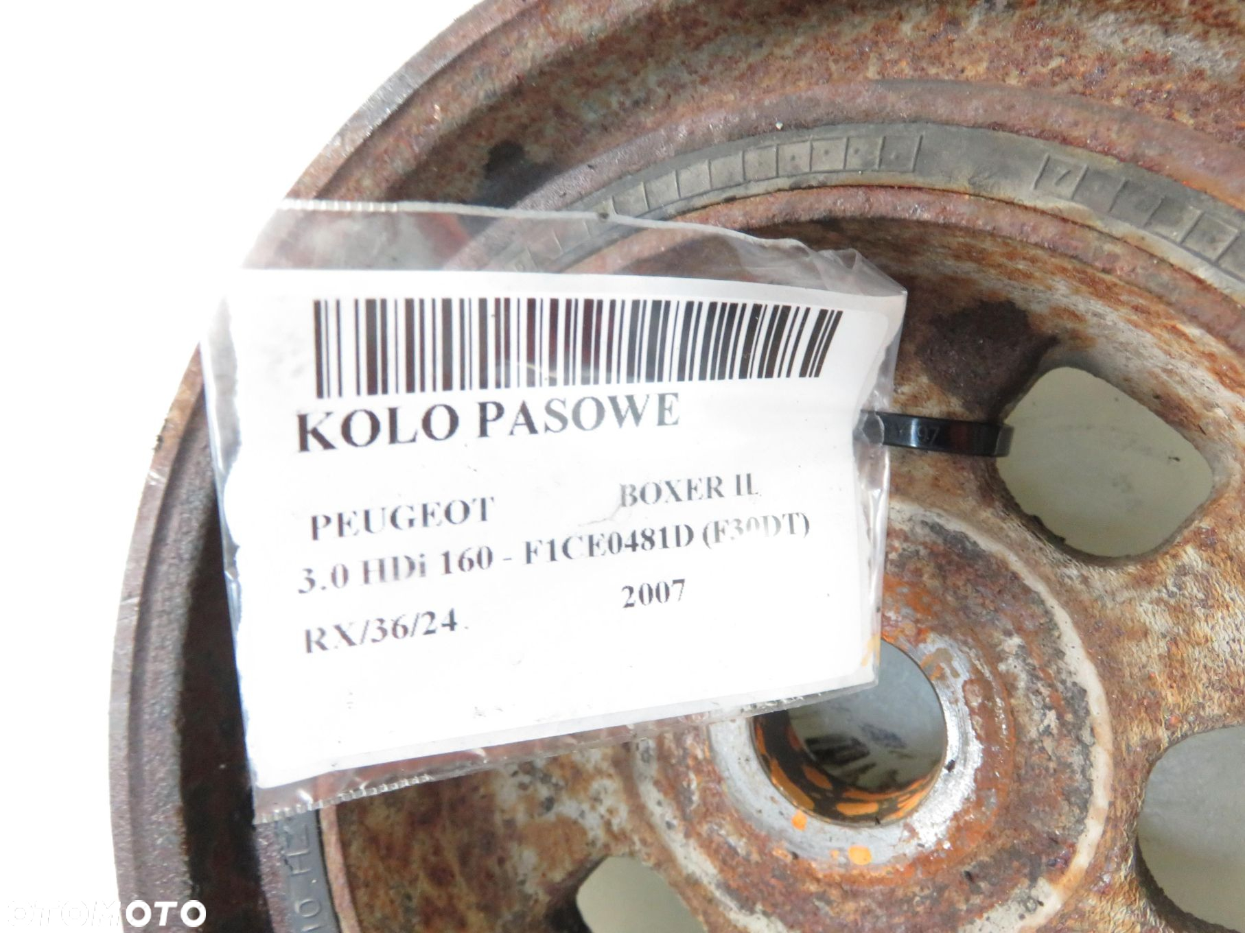 KOŁO PASOWE PEUGEOT BOXER II 3.0 HDi - 5