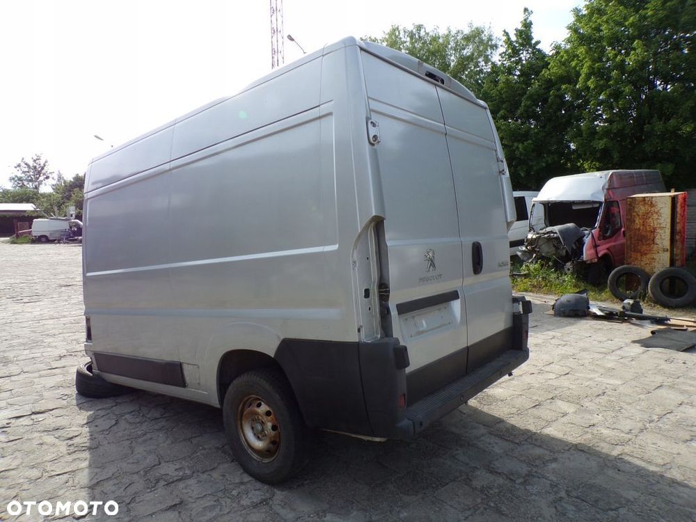 DUCATO BOXER JUMPER 14- bok LEWY L2 H2 kolor SREBRNY metalik - 3