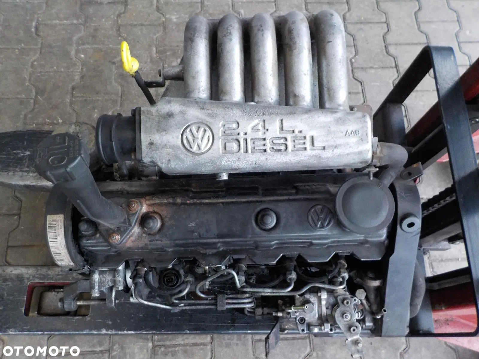 VW T4 2.4D AJA AAB SILNIK KOMPLETNY SPRAWDZONY - 2