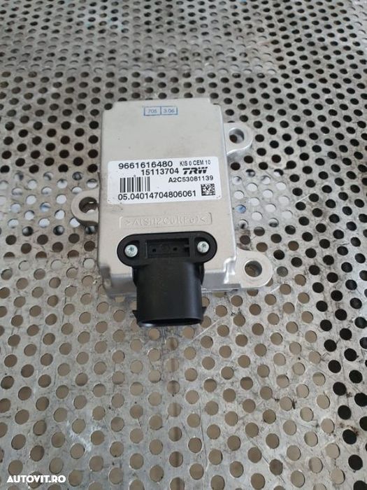 Modul Senzor ESP Citroen C6 Peugeot 407 607 Cod 9661616480 - 1