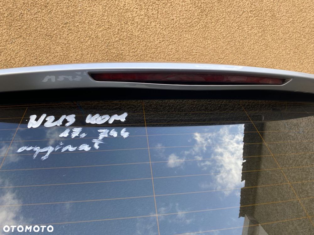 MERCEDES E W213 63S AMG / 775 / A2137400010 KLAPA BAGAŻNIKA TYLNA TYŁ - 4