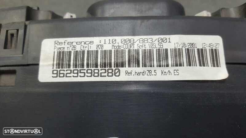 QUADRANTE PEUGEOT 607 2000 -9629598280 - 4