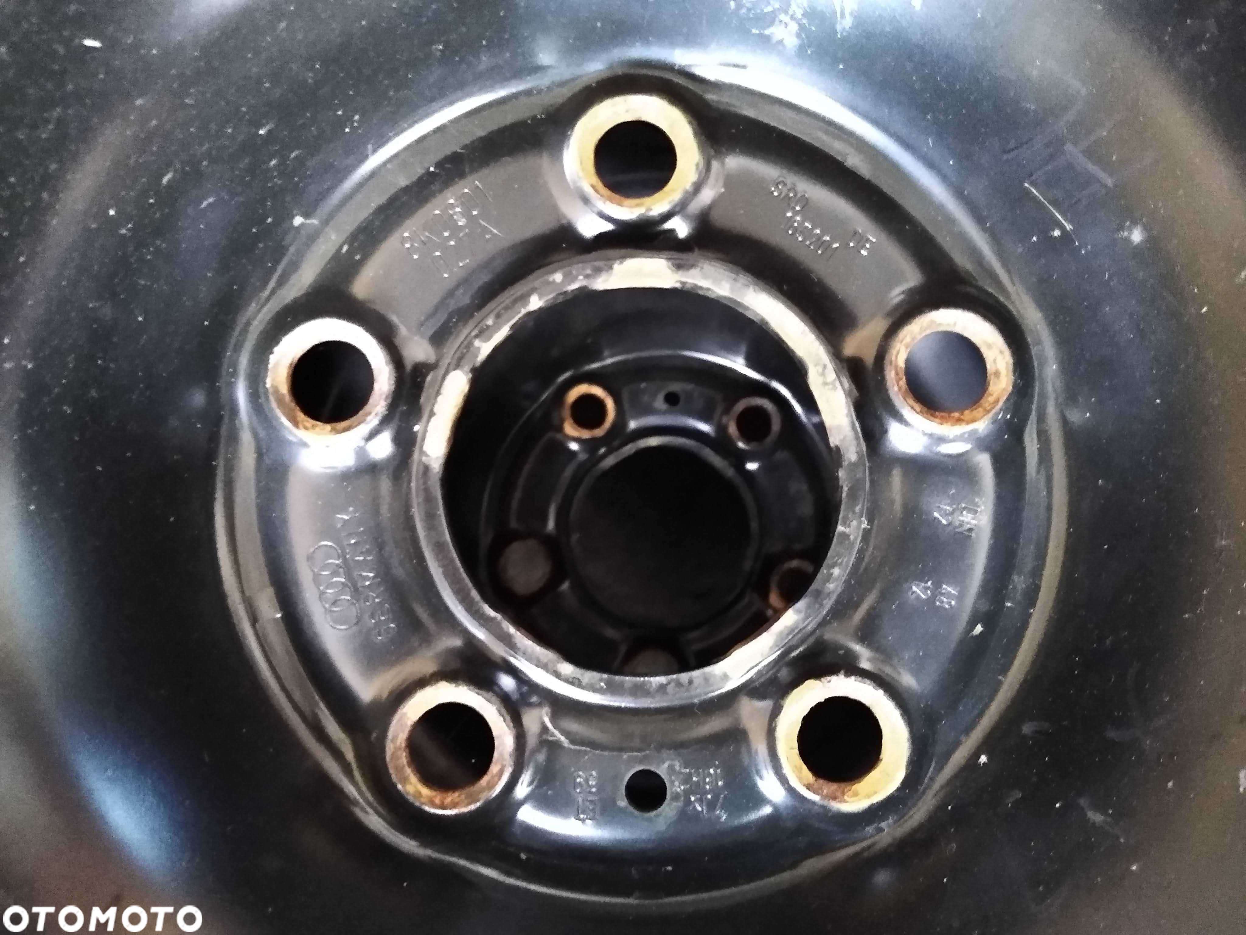Felga stalowa STRUKTURALNA 16 cali 5x112 VW AUDI - ET50 - na sztuki - 2