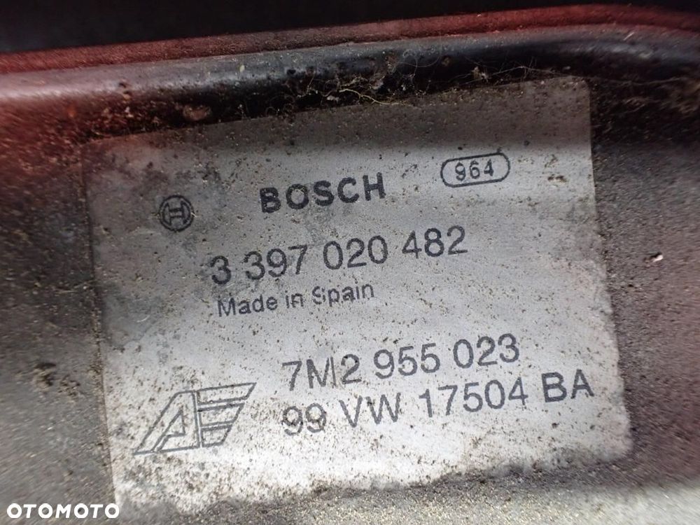 MECHANIZM WYCIERACZEK PRZÓD VOLKSWAGEN SHARAN I 7M0955113C - 8