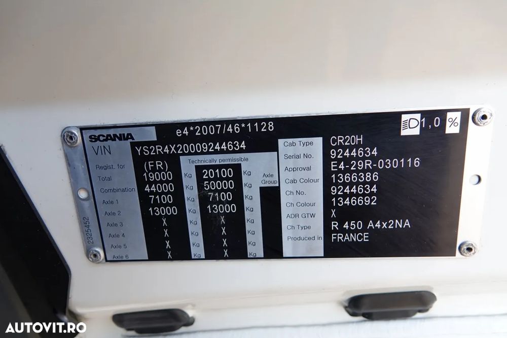 Scania R 450 / RETARDER / HIDRAULICA / CONTRACTUL DE SERVICII DUPA - 35