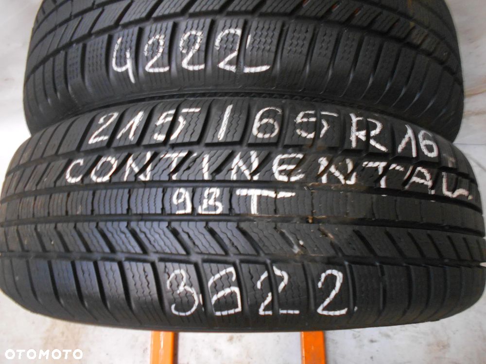 OPONY 215/65R16 CONTINENTAL WINTERCONTACT TS 870P DOT 4222 7.7MM - 3