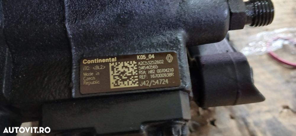 Pompa injectie NISSAN QASHQAI, DACIA DUSTER 1.5 Dci an 2010-2014 cod H8200704210 cu 120.000 km - 3