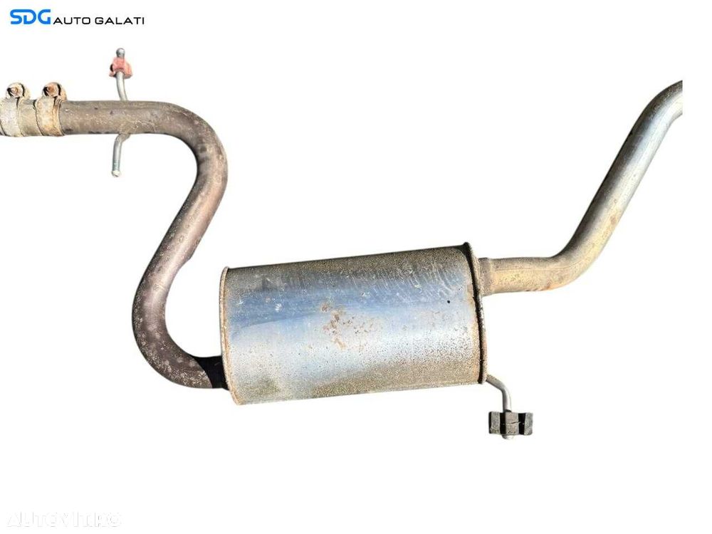 Toba Teava Racord Flexibil Esapament Evacuare Intermediara Finala Traseu Complet Audi A3 8P 1.4 TSI 2004 - 2013 Cod 1K0253411BK 1K0119AT 1K0120 1K6253611N 1K0254307K [LC2187] - 2