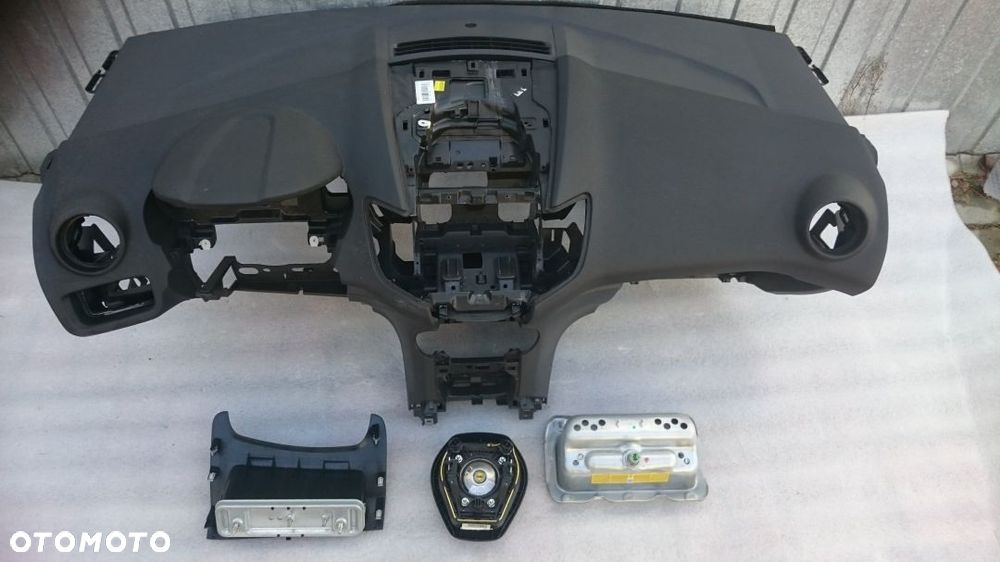 FORD FIESTA MK7 KONSOLA PULPIT AIRBAG DESKA PASY - 5