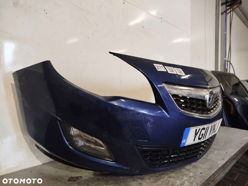 + ZDERZAK PRZÓD PRZEDNI OPEL ASTRA J 4 IV Z22A GRANAT GRANATOWY PDC CZUJNIKI HALOGENY - 3
