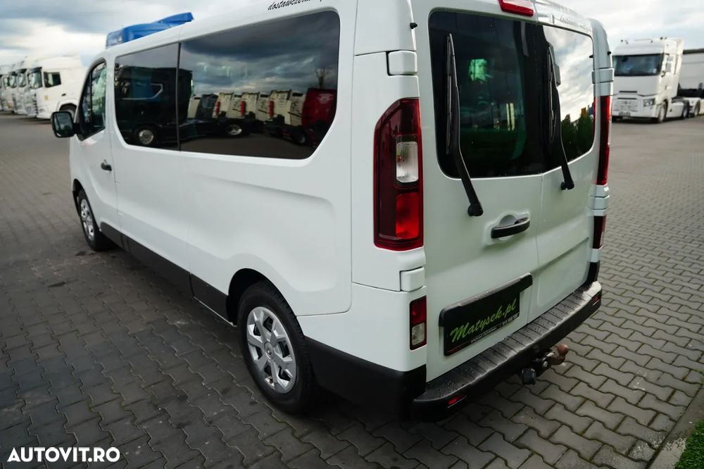 Renault TRAFIC III / AUTOBUZ / 9 LOCURI / 2022 / PRIMUL PROPRIETAR / REVIZAT - 12
