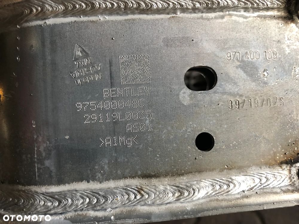 WÓZEK SANKI PRZÓD BENTLEY GT 23r 975400048C  gwa!!! - 4