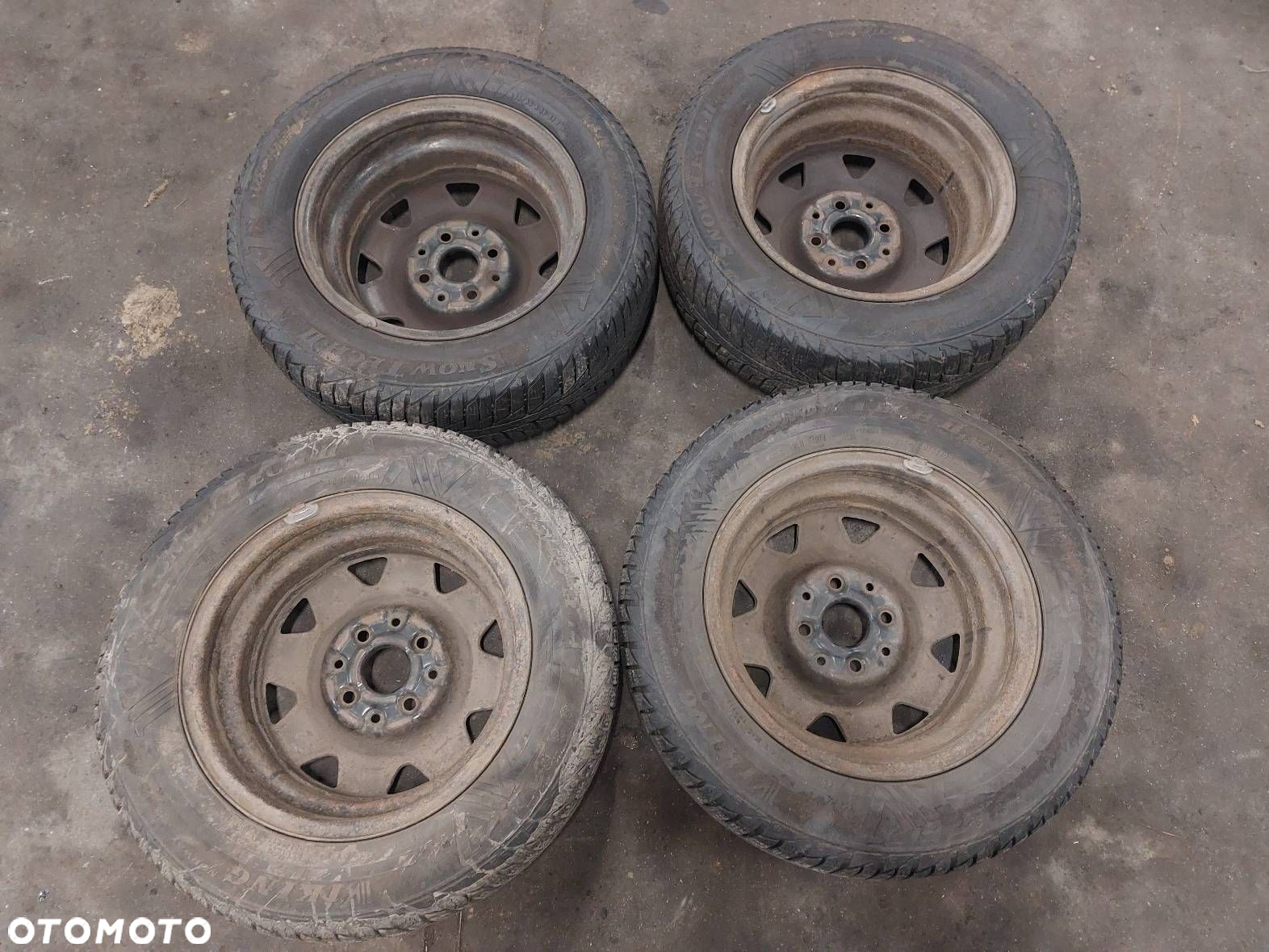 KOŁA FELGI OPONY ZIMOWE 4X108 185/65R14 AUDI 80 - 9