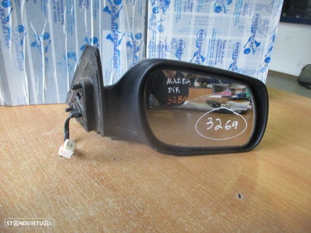 Espelho 1469104 MAZDA 6 GG MZR FASE 1 2003 2.0I 140 CV 4P VERMELHO DRT VERMELHO 5 PINOS - 1