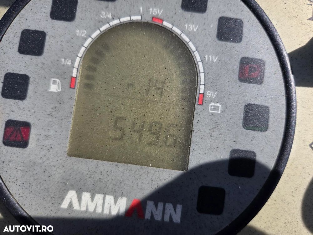 Ammann ARX12,  Latime tambur 0,8m, 1,5 TONE, 2017, 549h, sistem stropire, motor Yanmar 32CP, viteza 8km/h, raza intoarcere 2m, lungime 2m, posibilitate leasing, STARE FOARTE BUNA-PROMOTIE 11900 EUR+Tva - 25