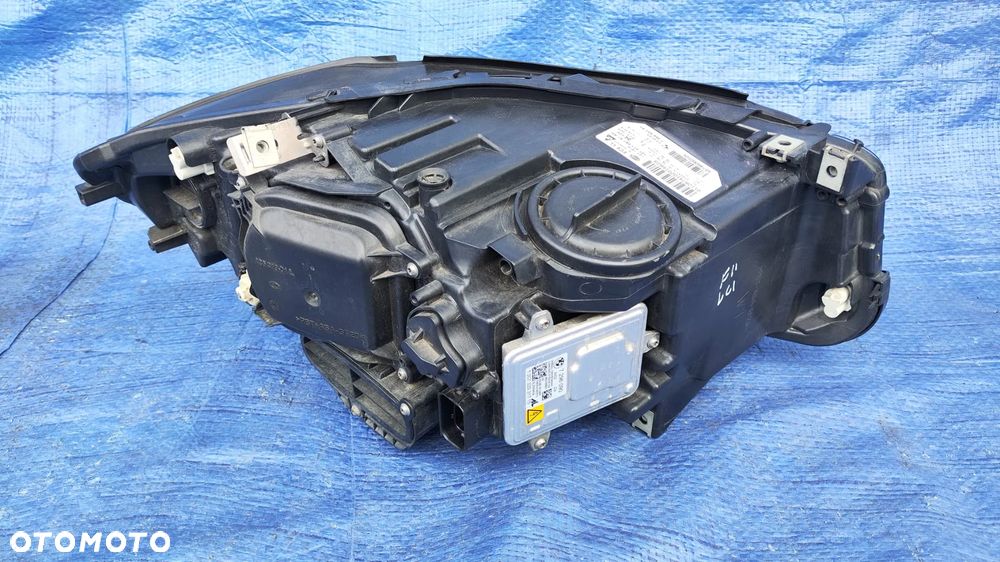 REFLEKTOR LAMPA XENON SKRĘTNY DYNAMIC LED LEWY PRAWY PRZÓD KOMPLETNY ŁADNY EUROPA BMW F10 F11 LCI LIFT - 5