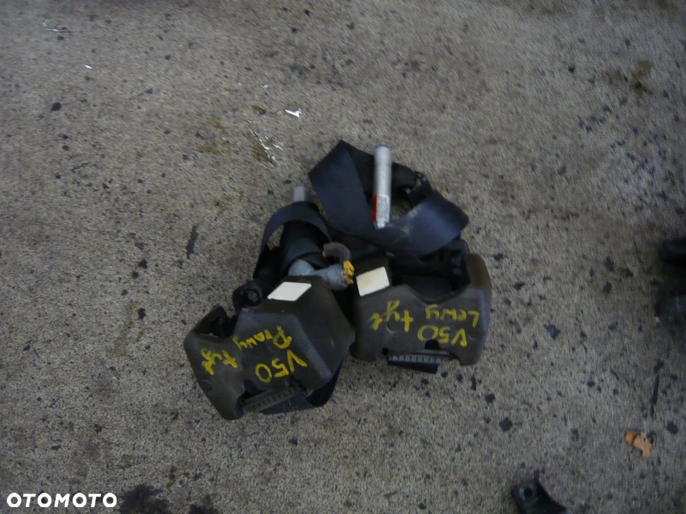 Pas bezpieczeństwa lewy prawy tył komplet Volvo V50 - 1