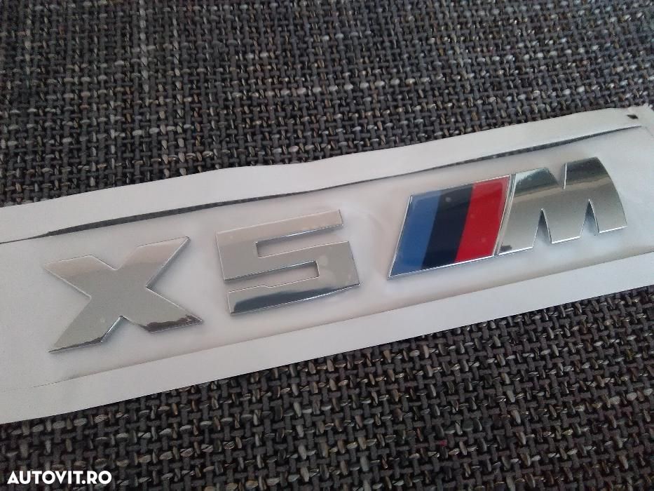 Emblem BMW X5M spate abs - 3