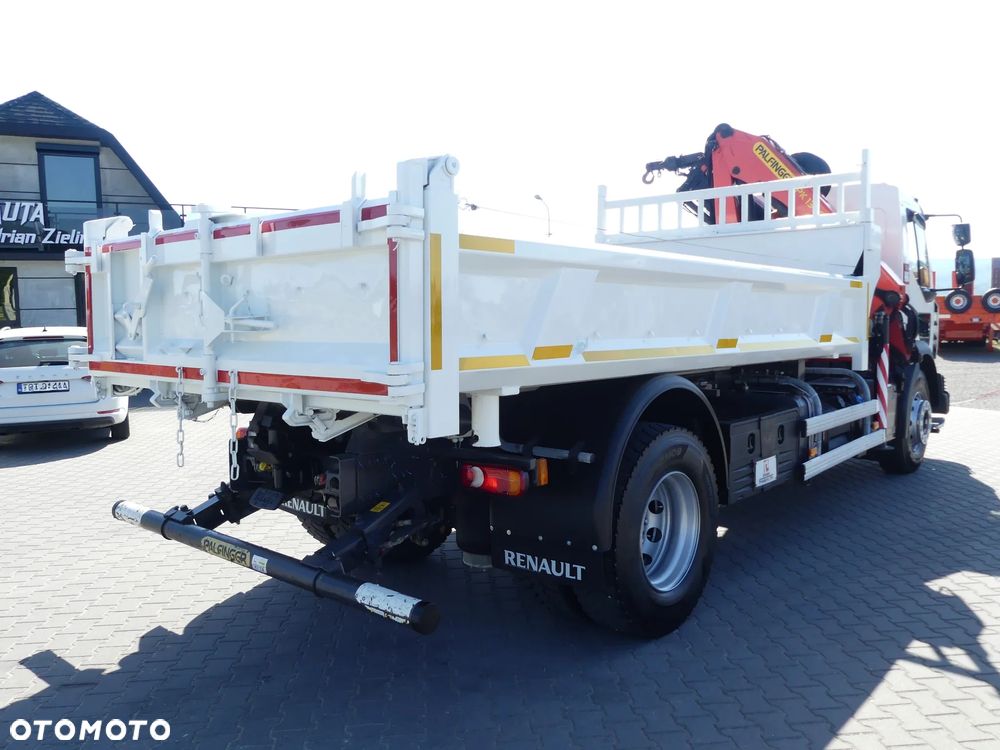 Renault D 18.280 / WYWROTKA 2 STR + HDS SKŁADANY W Z / NISKI PRZEBIEG / - 12