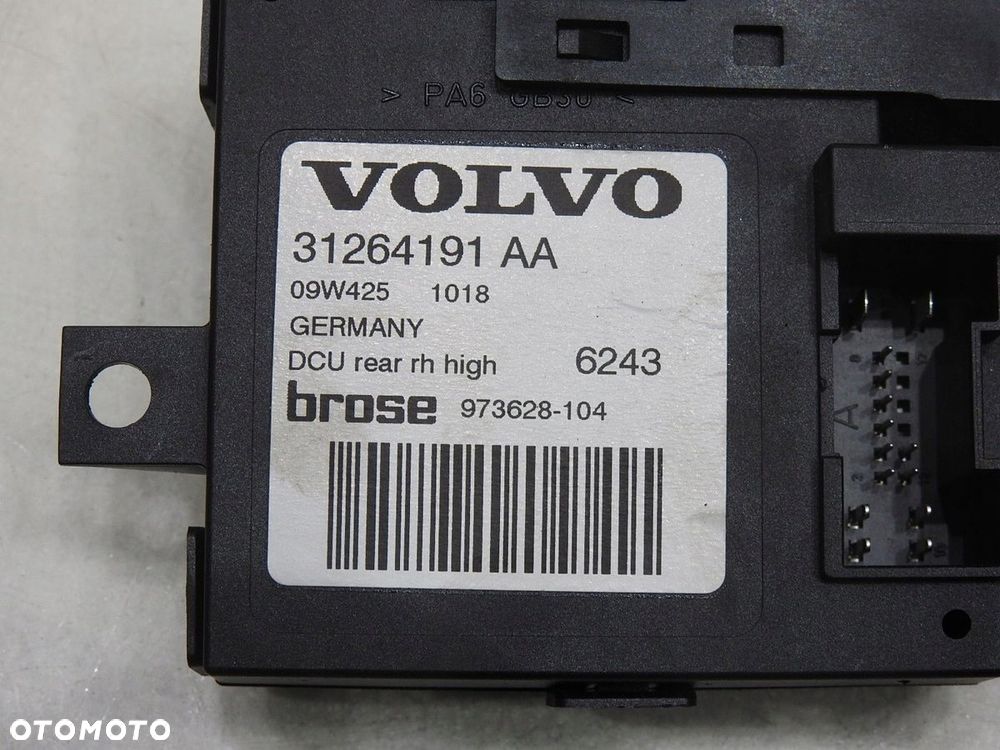 SILNICZEK OPUSZCZANIA SZYBY PRAWY TYŁ V50 LIFT - 8