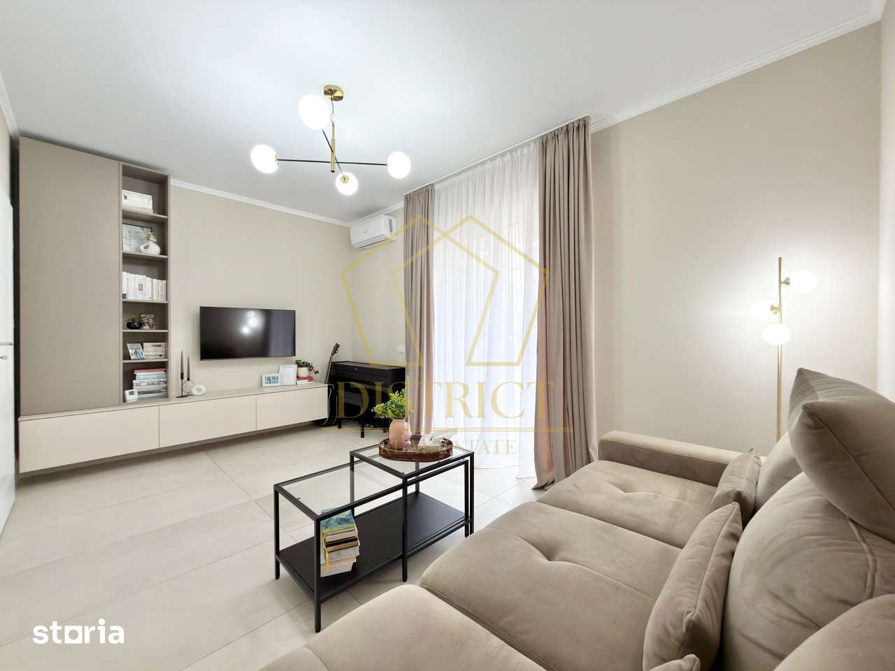 Apartament cu 2 camere mobilat si utilat decomandat la asfalt in Giroc — fotografia 1