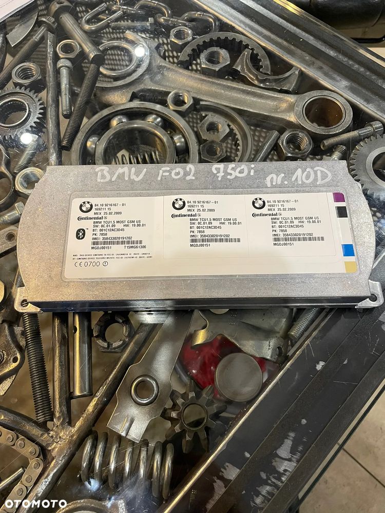 MODUŁ BLUETOOTH 9216167 - 01 BMW F01 - 1