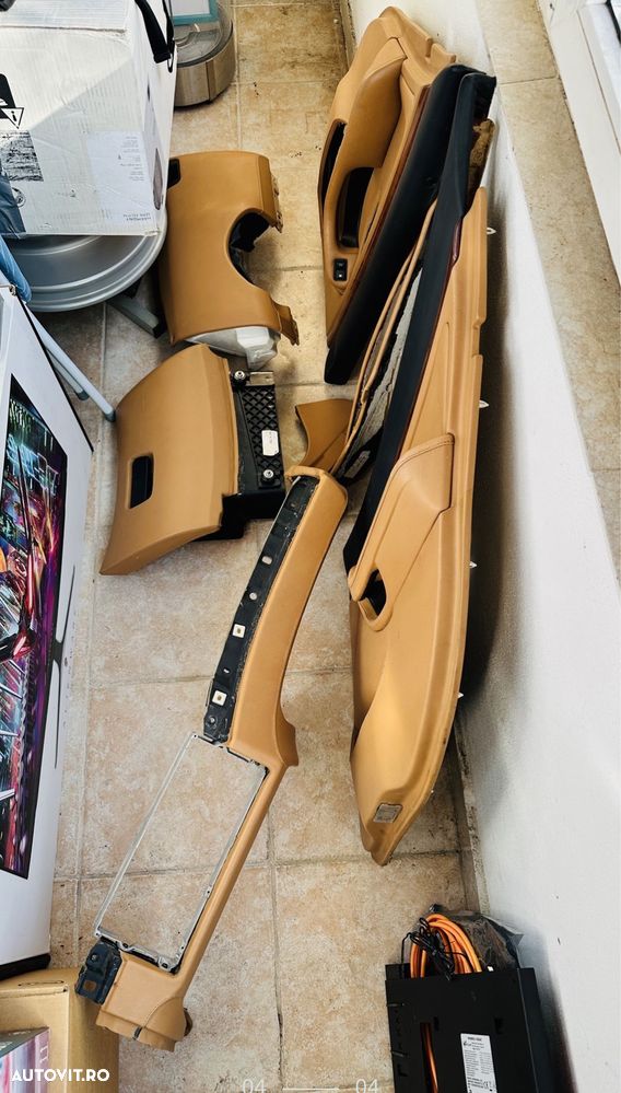 Vand interior M5 E39 Piele Caramel (partial) - 2