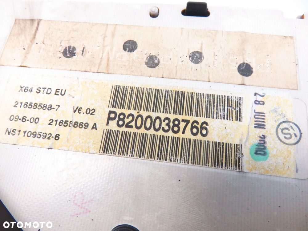 LICZNIK RENAULT SCENIC I FL 1.9 dCi P8200038766 - 4