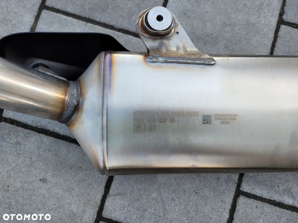 Wydech, tłumik, osłona wydechu, tłumika Husqvarna Norden 901 - 17
