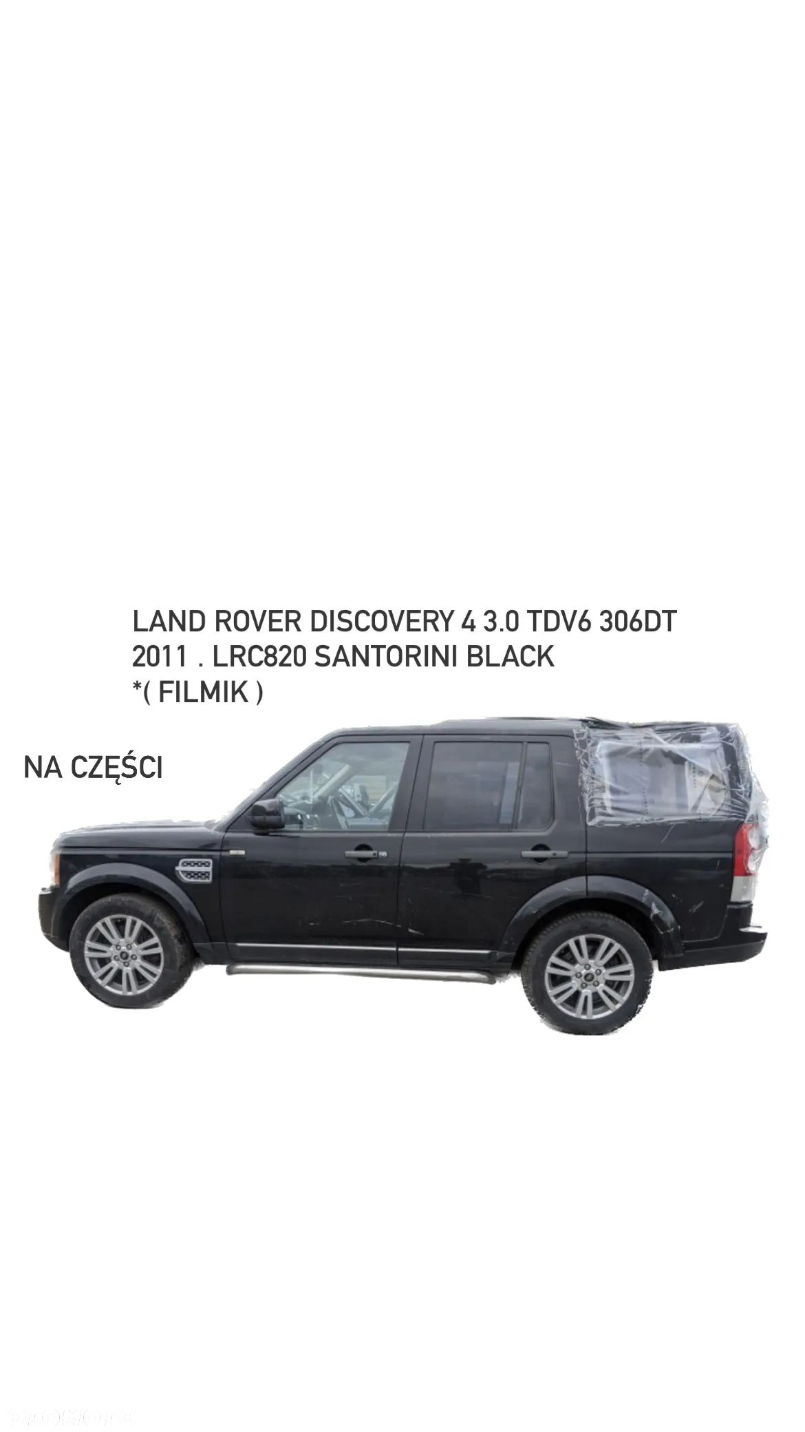 Land Rover Discovery 4 3.0 tdv6 306dt 2011 LRC820 Santorini Black Wtryski turbina turbosprężarka - 1
