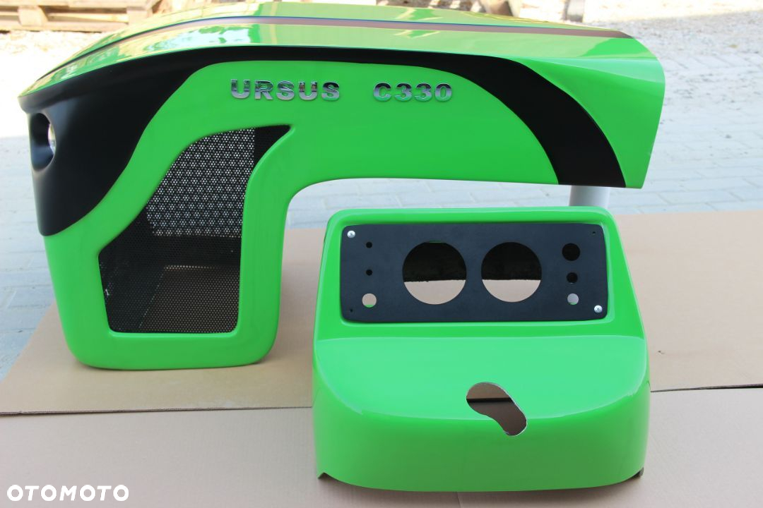 Maska ciągnikowa tworzywo Ursus C330 C-330 model 04 Nowość 2020 - 4