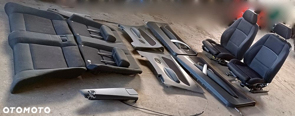 BMW e88 FOTELE MPAKIET 1 cabrio sporty boczki kanapa kpl - 1