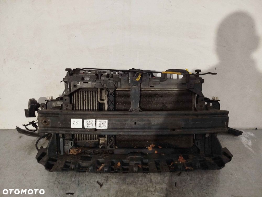 + PAS PRZEDNI FORD FIESTA MK7 7 VII 1.4 1.5 1.6 TDCI DIESEL BELKA WZMOCNIENIE CZOŁOWE CHŁODNICA WODY OBUDOWA WENTYLATOR - 1