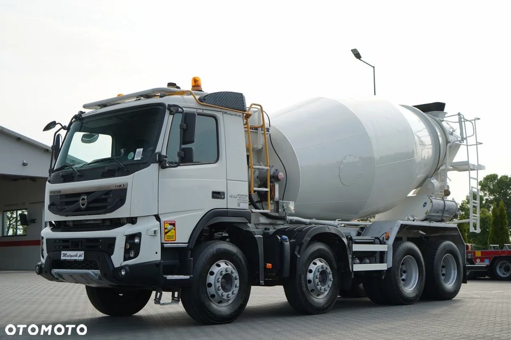 Volvo FMX 410 / 8x4 / GRUSZKA / BETONOMIESZARKA / LIEBHERR / 9 M3 / I-SHIFT/ ALUFELGI / EURO 5 - 2