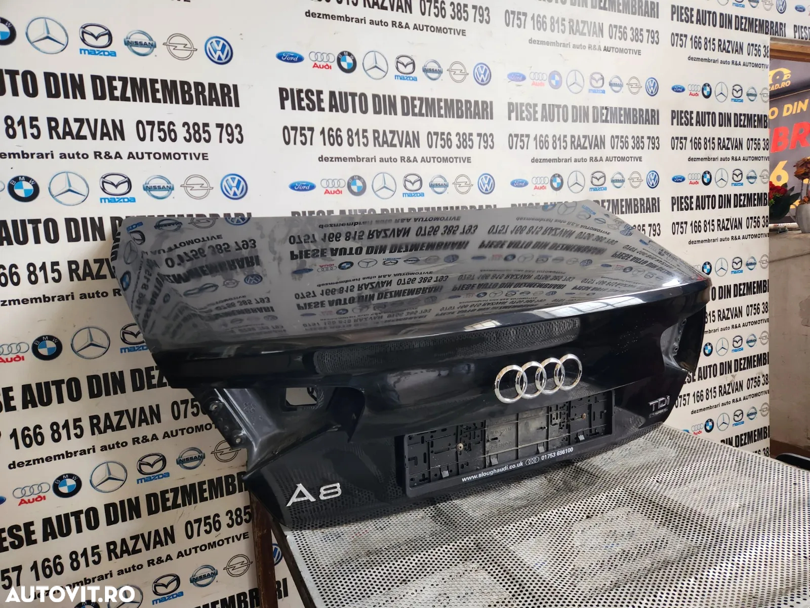 Capota Spate Portbagaj Audi A8 4H D4 An 2010-2011-2012-2013-2014-2015-2016-2017 Non Facelift Dezmem - 3
