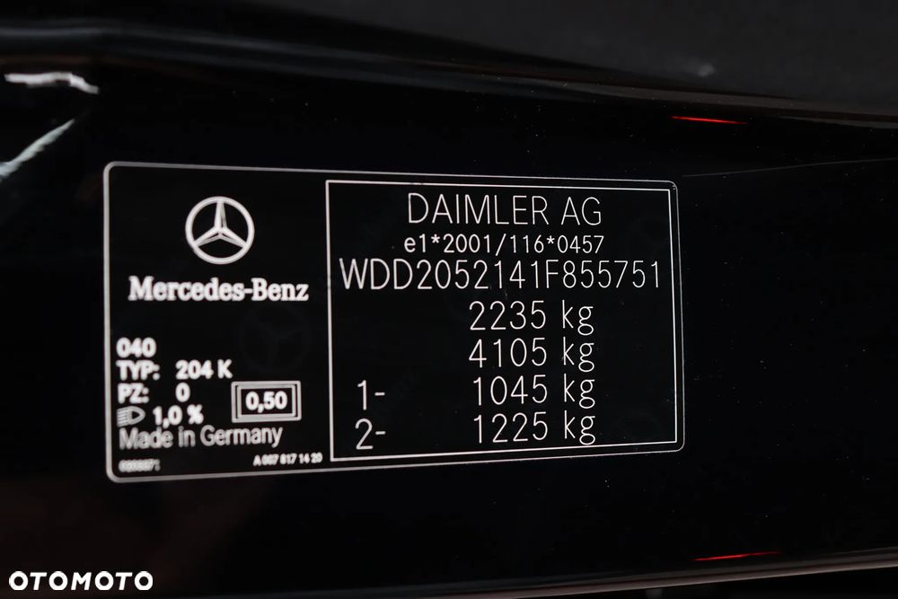 Mercedes-Benz Klasa C 220 d 9G-TRONIC Edition 19 - 38
