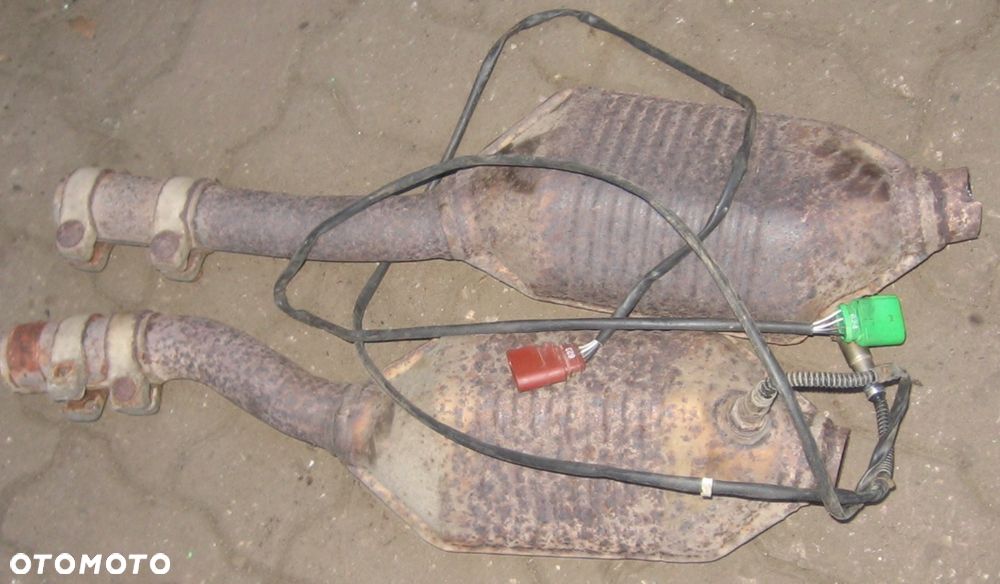 katalizator puszka sonda AUDI A6 C5 LIFT 2.4 tłumik - 1
