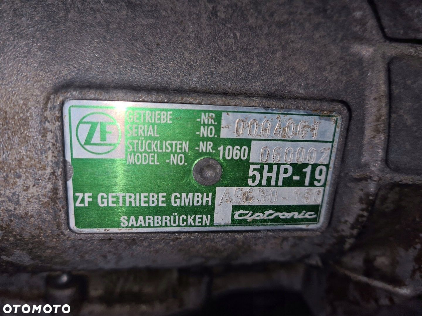 SKRZYNIA BIEGÓW AUTOMAT PORSCHE 911 3.4 4S A9630-130 4X4 - 4
