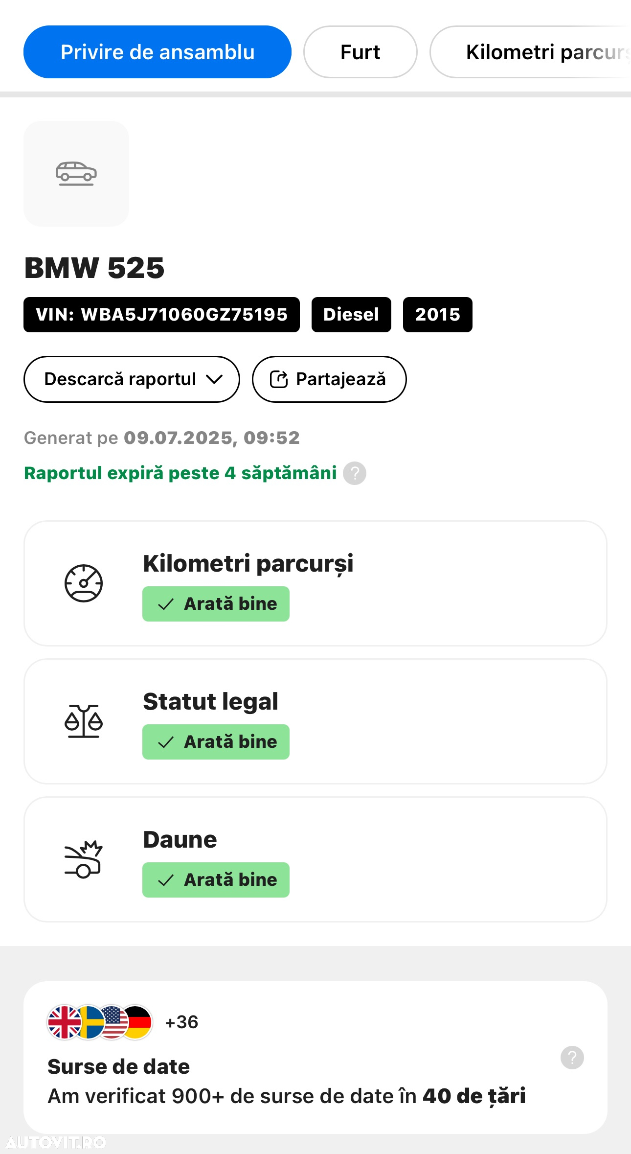 BMW Seria 5 525d xDrive AT - 35