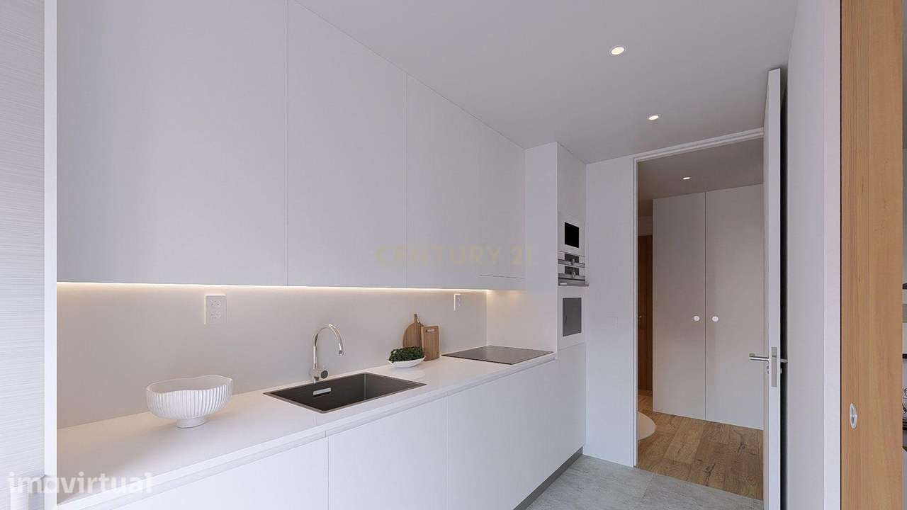 Condomínio do Sobreiro | T2 com 98m2 em Matosinhos, Senhora da Hora, j - Grande imagem: 3/37