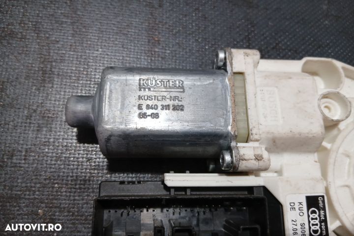 Motoras macara geam dreapta 8P0959802H E840311202 8P0959802H E8403112 - 4