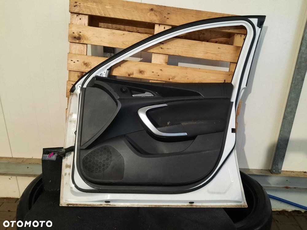 $ DRZWI PRZÓD PRZEDNIE PRAWE OPEL INSIGNIA SEDAN KOMBI Z40R BIAŁY - 7