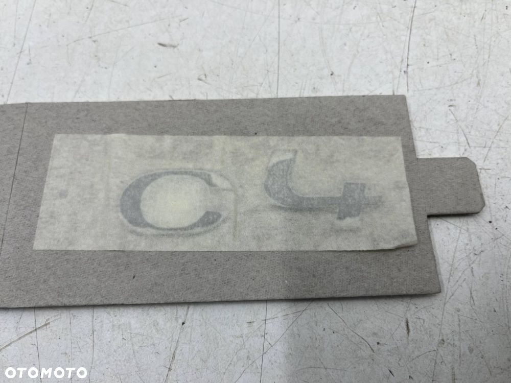 Znaczek Citroen C4 II C4 Picasso I 10-18r. NOWY napis znaczek emblemat na klapę bagażnika chrom - 2