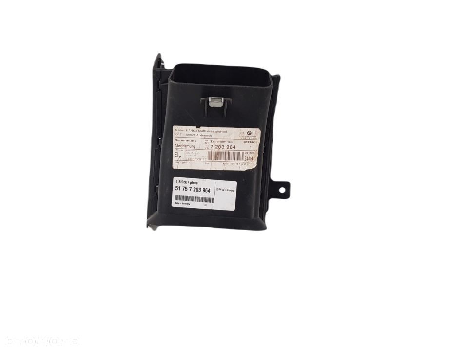 BMW 5 6 E60 E61 E64  NOWY WLOT POWIETRZA OSŁONA WLOTU POWIETRZA SILNIKA 51757203964 7203964 - 1