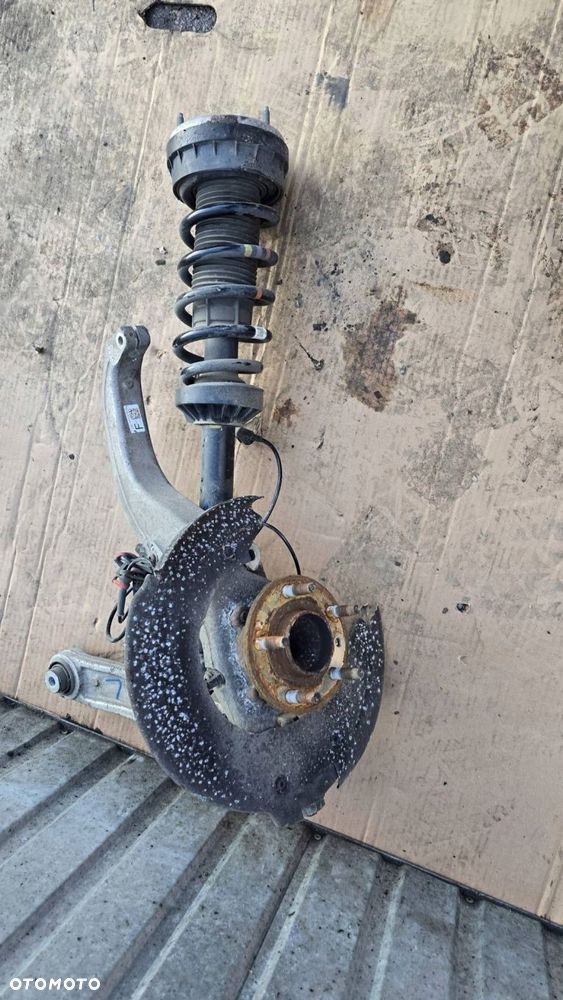 zwrotnica piasta lewy przód wahacz amortyzator jaguar xe x760 kpl gx73-3k18 - 1