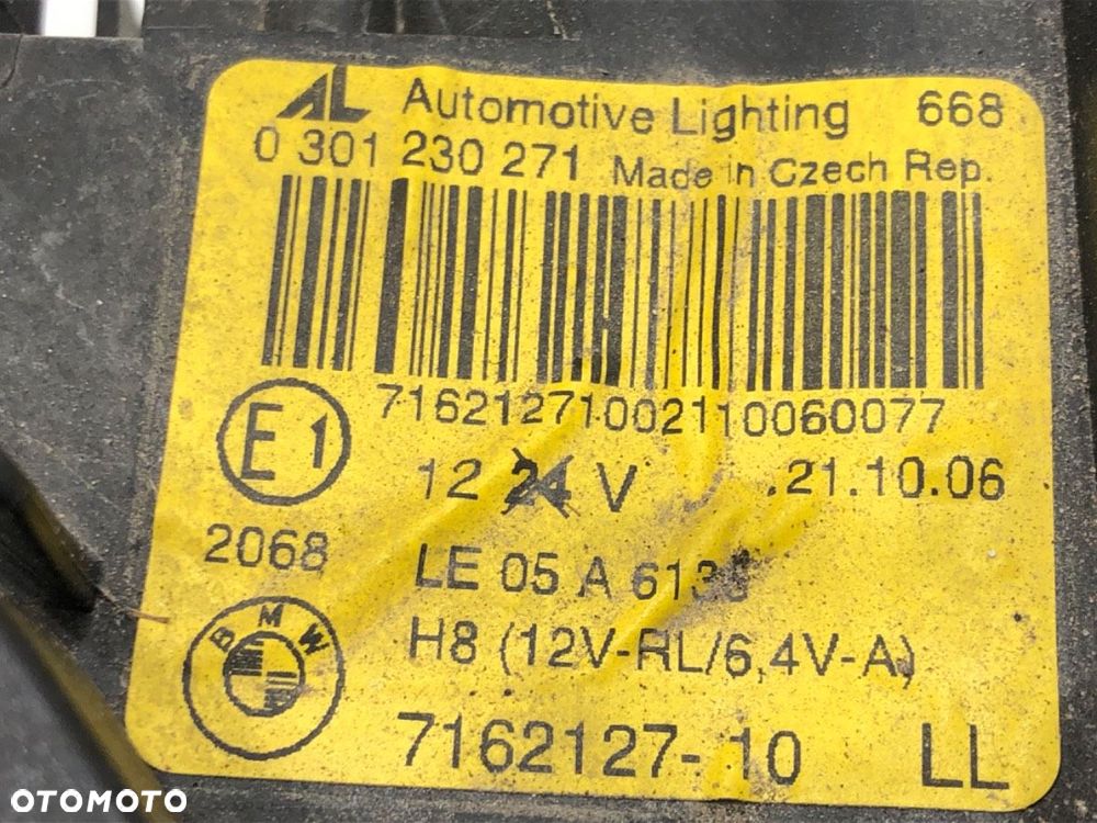 REFLEKTOR LEWY PRZÓD XENON  BMW 3 coupe (E92) 2005 - 2013 330 i 200 kW [272 KM] benzyna 2006 - 2010 - 6