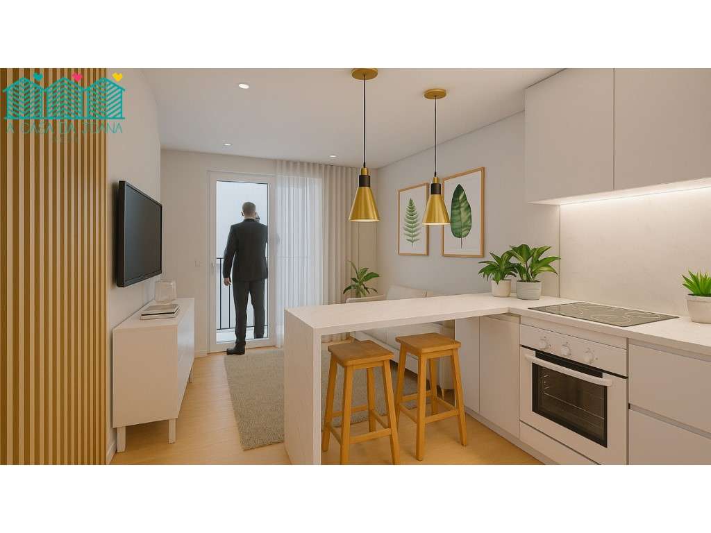 Apartamento T0 com lugar de garagem em Ílhavo - Grande imagem: 4/16