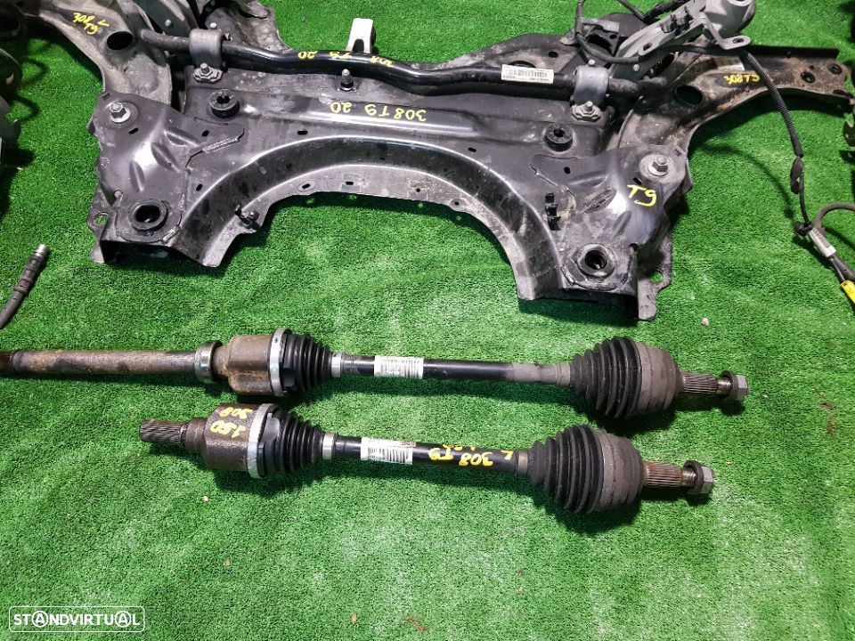 Suspensão Charrion charriot Manga de eixo Braços Transmissões Peugeot 308 II T9 HDI - 1