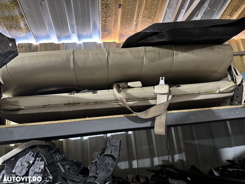 Scaune bancheta bmw sera 7 f01 2010 crem interior - 8