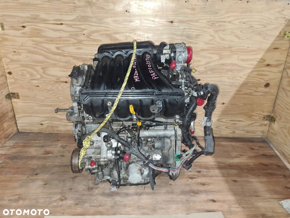 SILNIK NISSAN QASHQAI 2.0 16V BENZYNA MR20 06-12 KOMPLETNY - 2